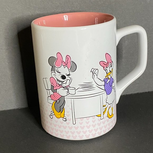 Disney Park Minnie Mouse Daisy Duck Cup We're Not Gossiping We're Networking - Picture 5 of 5
